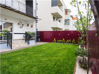 Apartament modern cu 3 camere 2 bai si 120 mp gradina in Selimbar