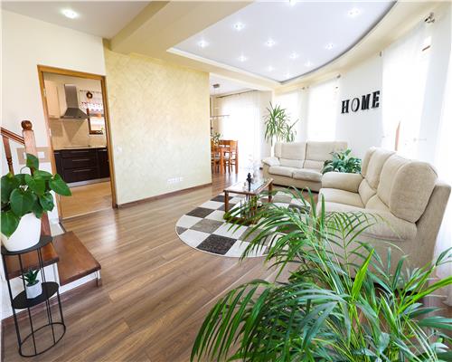 Casa moderna cu 4 camere terasa si garaj interior in Sura Mare