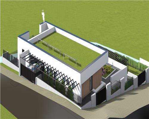 Teren intravilan cu PUD si priveliste spre Sibiu in zona Sura Mare