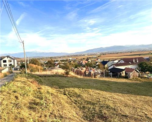 Teren intravilan cu PUD si priveliste spre Sibiu in zona Sura Mare