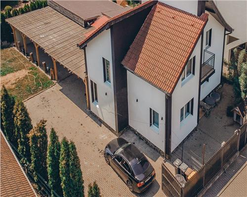 Casa individuala 5 camere 3 bai 2 balcoane teren 472 mp Selimbar