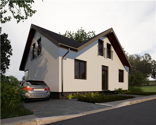 Casa cu 4 camere 2 bai 180 mpu in zona Sura Mare
