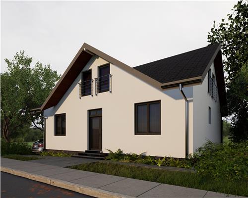 Casa cu 4 camere 2 bai 180 mpu in zona Sura Mare