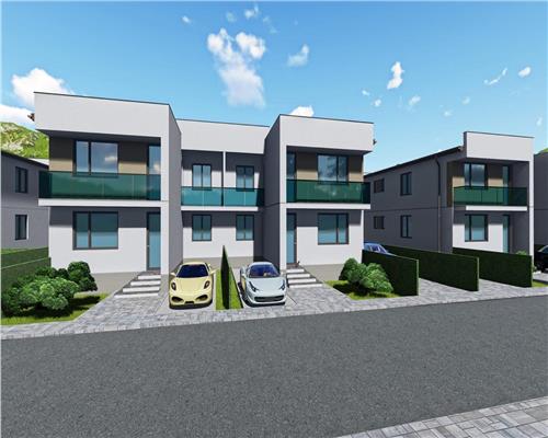 Casa 80 mpu cu 3 camere 2 bai si 170 mp curte in Sibiu