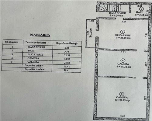 Apartamet la casa 77 mp mpu 2 camere pivnita pod zona centrala