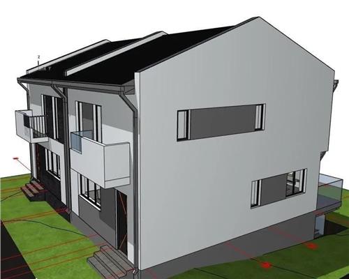 Casa cu 4 camere 2 bai si 300 mp teren in zona Calea Cisnadiei