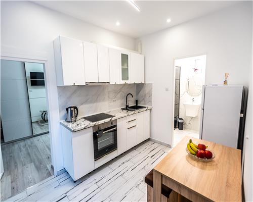 Studio modern cu bucatarie inchisa Ultracentral