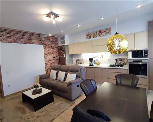 Apartament modern 3 camere 2 bai balcon si parcare in Selimbar -
