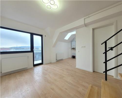 Apartament la cheie pe 2 niveluri 67 mp 2 camere 2 bai balcon Ciresica