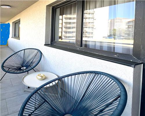 Apartament mobilat 60 mp utili la etajul 1 cu 2 camere terasa 12 mp