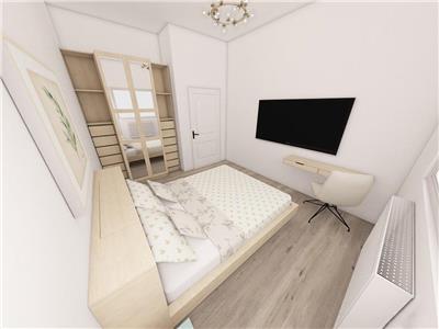 Apartament 92 mp utili etajul 1 cu 3 camere 3 balcoane 25 mp Rahovei