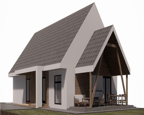 Casa individuala 4 camere 2 bai teren 500 mp la 8 km de Sibiu