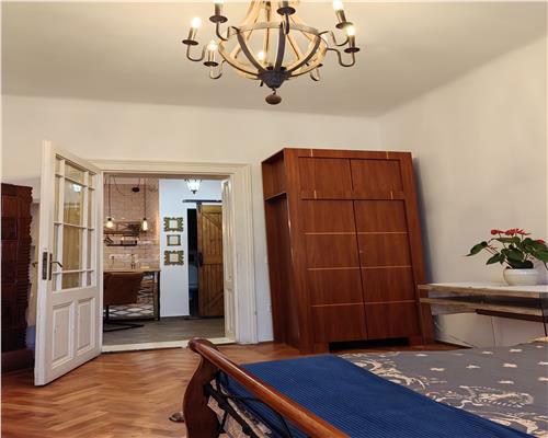 Studio modern cu gradina si balcon inchis in zona Centrala