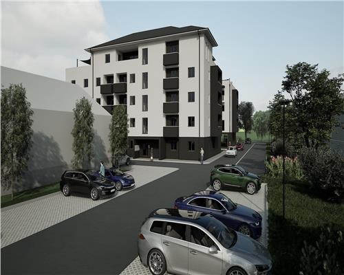 Studio 37 mp cu balcon si parcare individuala in zona Gusterita