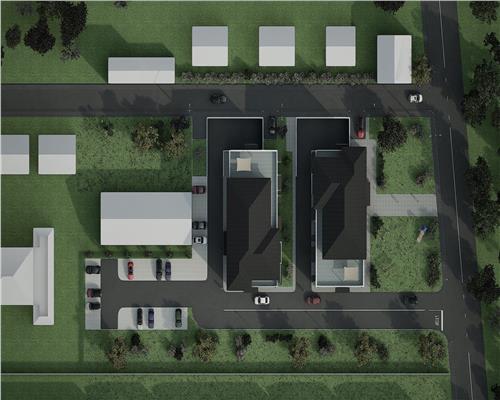 Studio 37 mp cu balcon etaj intermediar cu bloc parcare in Sibiu
