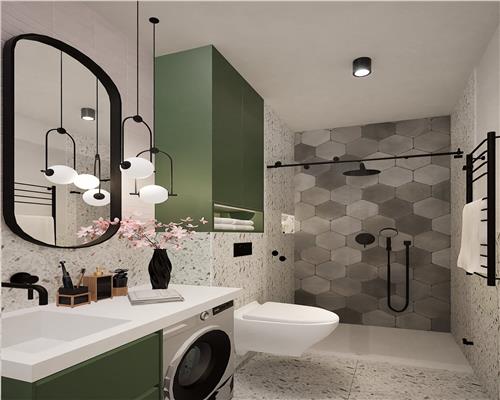Studio 37 mp cu balcon etaj intermediar cu bloc parcare in Sibiu