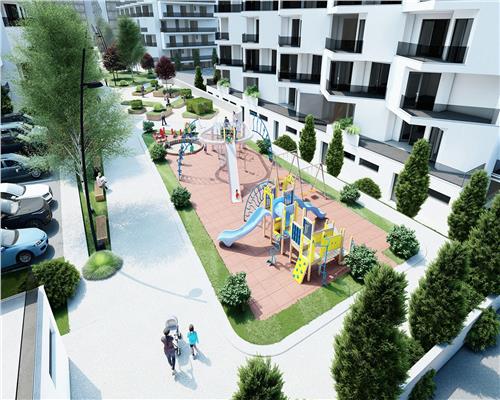 Apartament la cheie cu 2 camere 2 terase 33 mp parcare Evolution