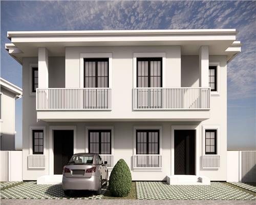 Duplex la cheie 4 camere si 3 bai 7 km de Sibiu