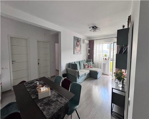 Apartament modern 3 camere 2 bai parcare si pod masardabil in Selimbar
