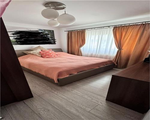 Apartament modern 3 camere 2 bai parcare si pod masardabil in Selimbar
