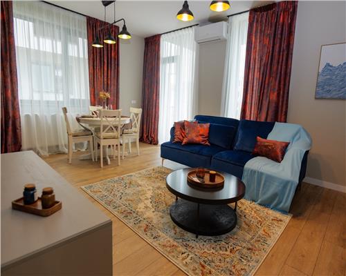 Apartament NOU de lux cu 3 camere 2 bai 2 balcoane zona El Gringo