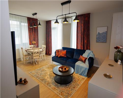 Apartament NOU de lux cu 3 camere 2 bai 2 balcoane zona El Gringo