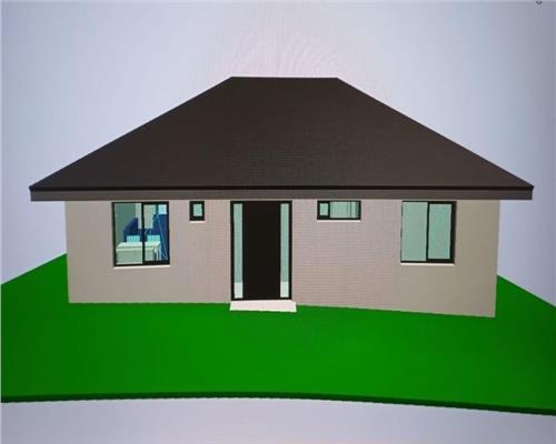 Teren intravilan 491 mp PUZ si proiect de casa in Cisnadiei