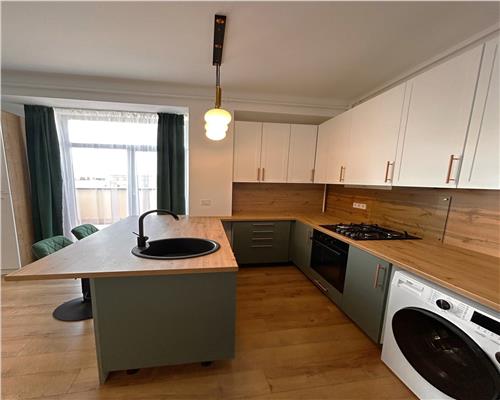 Penthouse nou de lux cu 2 camere terasa 40 mp si parcare in Sibiu
