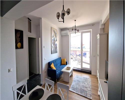 Apartament de lux 53 mp utili cu terasa 15 mp 2 parcari in Evolution