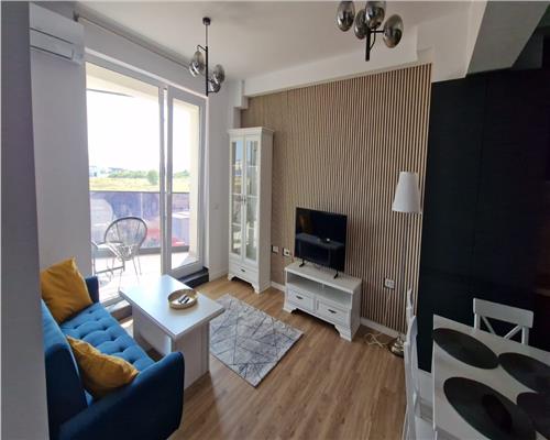Apartament de lux 53 mp utili cu terasa 15 mp 2 parcari in Evolution