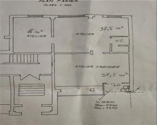 Spatiu comercial 100 mp zona Calea Dumbravii
