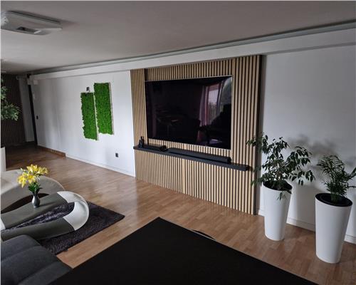 Apartament modern pe 2 niveluri 4 camere 2 bai si 82.4 mpu in Sibiu