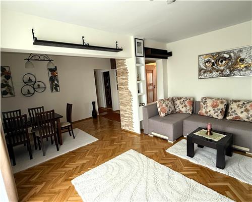 Apartament 3 camere 80mp Renovat Prima Inchiriere zona Centrala