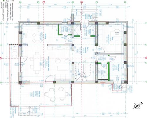 Casa moderna 5 camere teren 490 mp terasa acopertia in Cristian