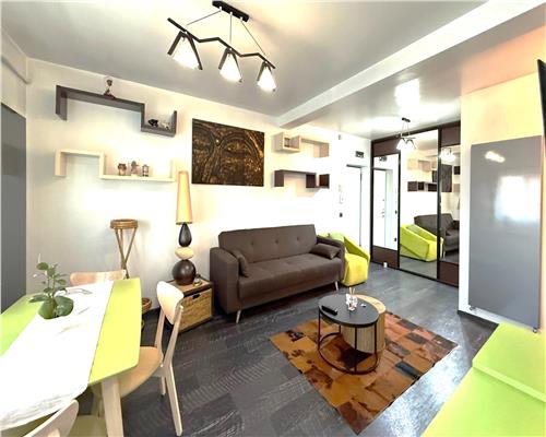 Apartament mobilat 3 camere etaj 2 balcon boxa in Arhitectilor