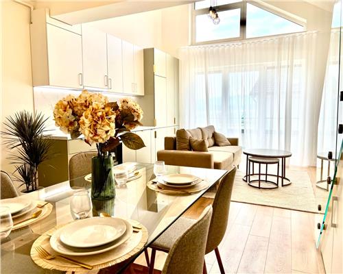 Penthouse de Lux 2 camere 2 bai 55mp