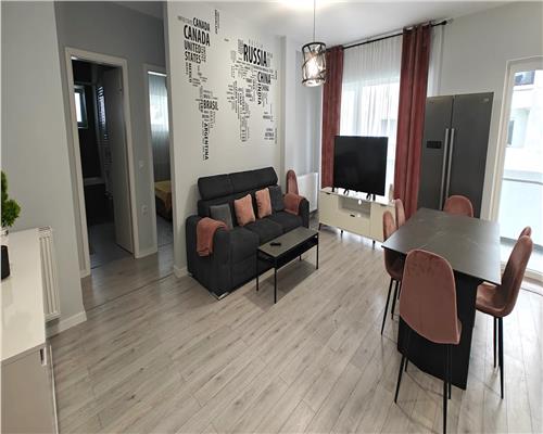 Apartament mobilat 3 camere parcare terasa zona centrala