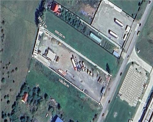 Teren intravilan constructie hala industriala 5000 mp in zona Cisnadie