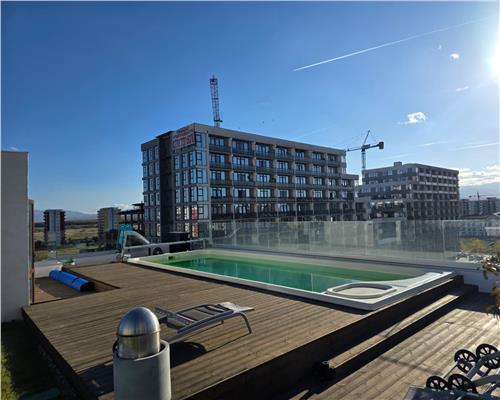 Apartament de LUX 3 camere 2 bai 2 balcoane si piscina zona Mall