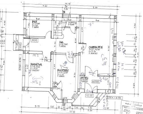 Vila cu 5 camere 3 bai si 400 teren in Sibiu