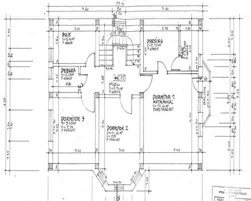 Vila cu 5 camere 3 bai si 400 teren in Sibiu