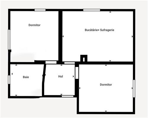Apartament 3 camere gradina 88 mp terasa si 2 locuri parcare
