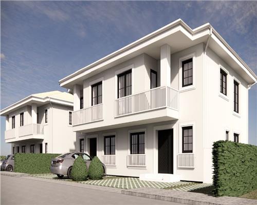 Duplex la cheie 4 camere si 3 bai 7 km de Sibiu