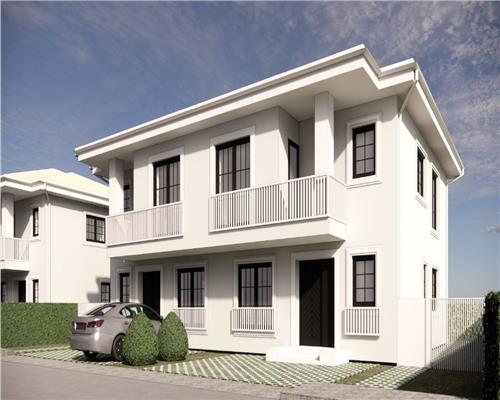 Duplex la cheie 4 camere si 3 bai 7 km de Sibiu