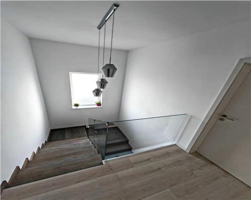 Casa noua 150 mpu cu 4 camere 2 bai si curte in Sibiu