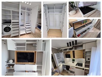 Apartament lux  3 camere 2 bai 3 balcoane 2 parcari si piscina