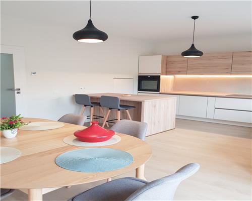 Casa noua prima inchiriere 4 camere Cisnadioara teren 500 mp