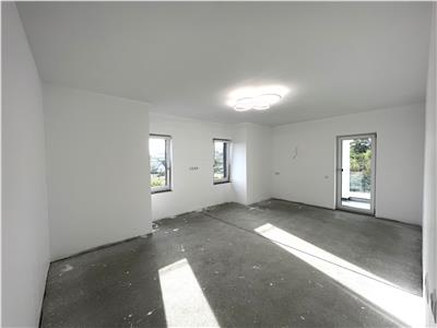 Casa moderna 5 camere 2 bai teren 498 mp 4 parcari 10 km de Sibiu