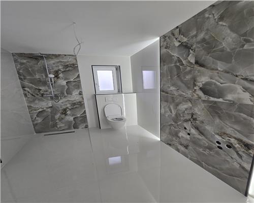 Casa moderna 5 camere 2 bai teren 498 mp 4 parcari 10 km de Sibiu