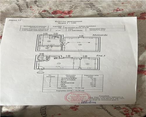 Apartament 2 camere mobilat in Valea Aurie,